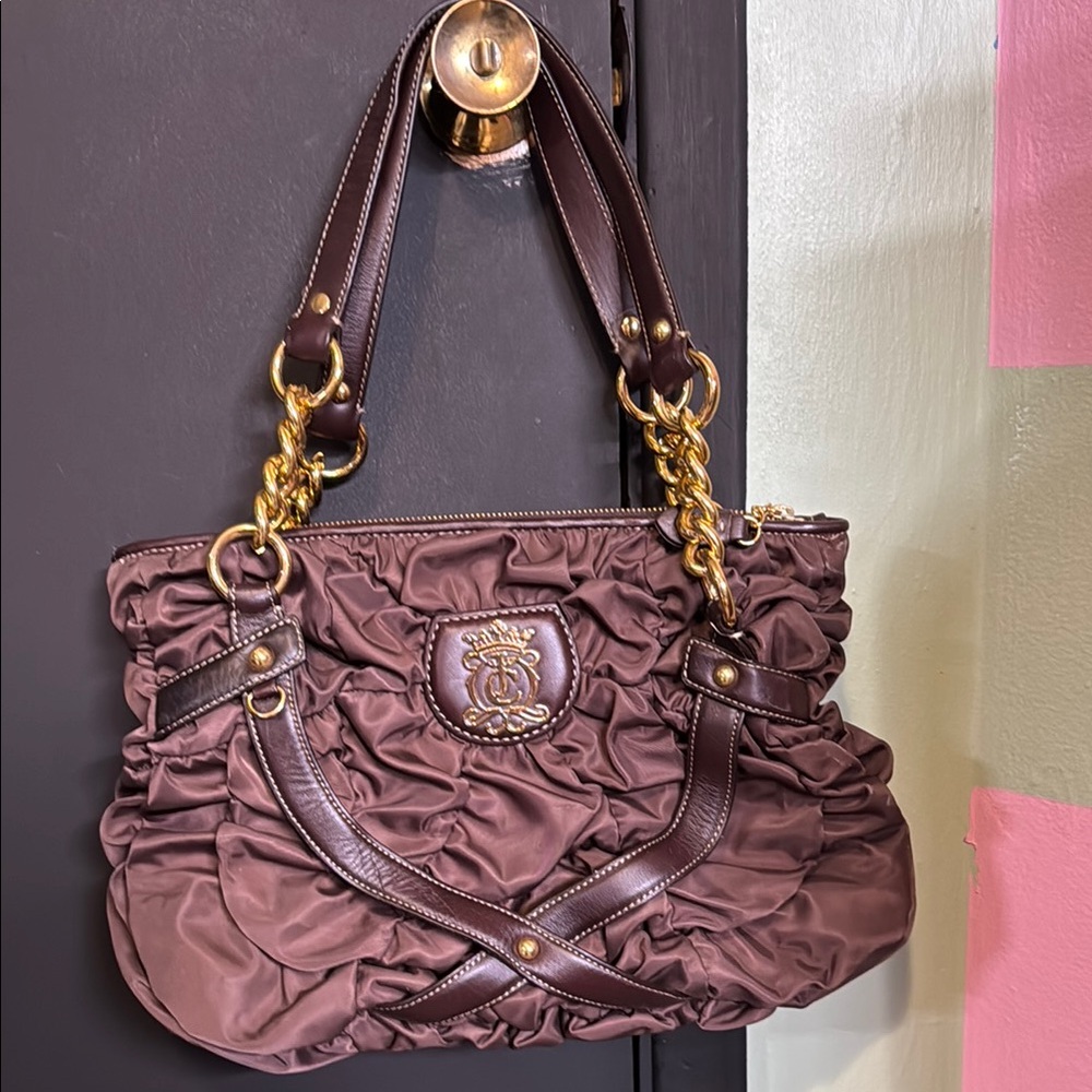 Juicy Couture Elegant Brown Bag